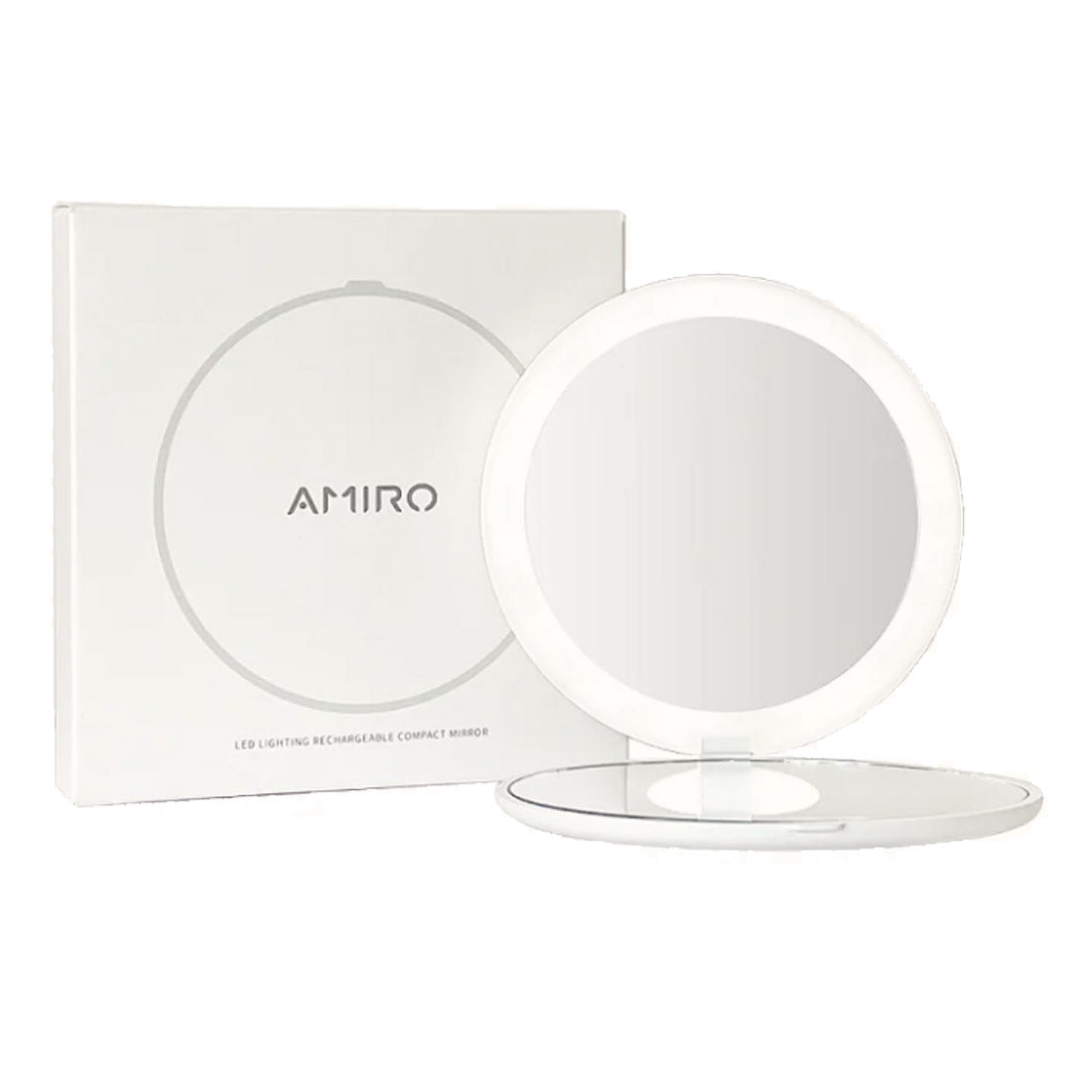 AMIRO LumoPocket LED Rechargeable Portable Mirror (WZP0309, CN)