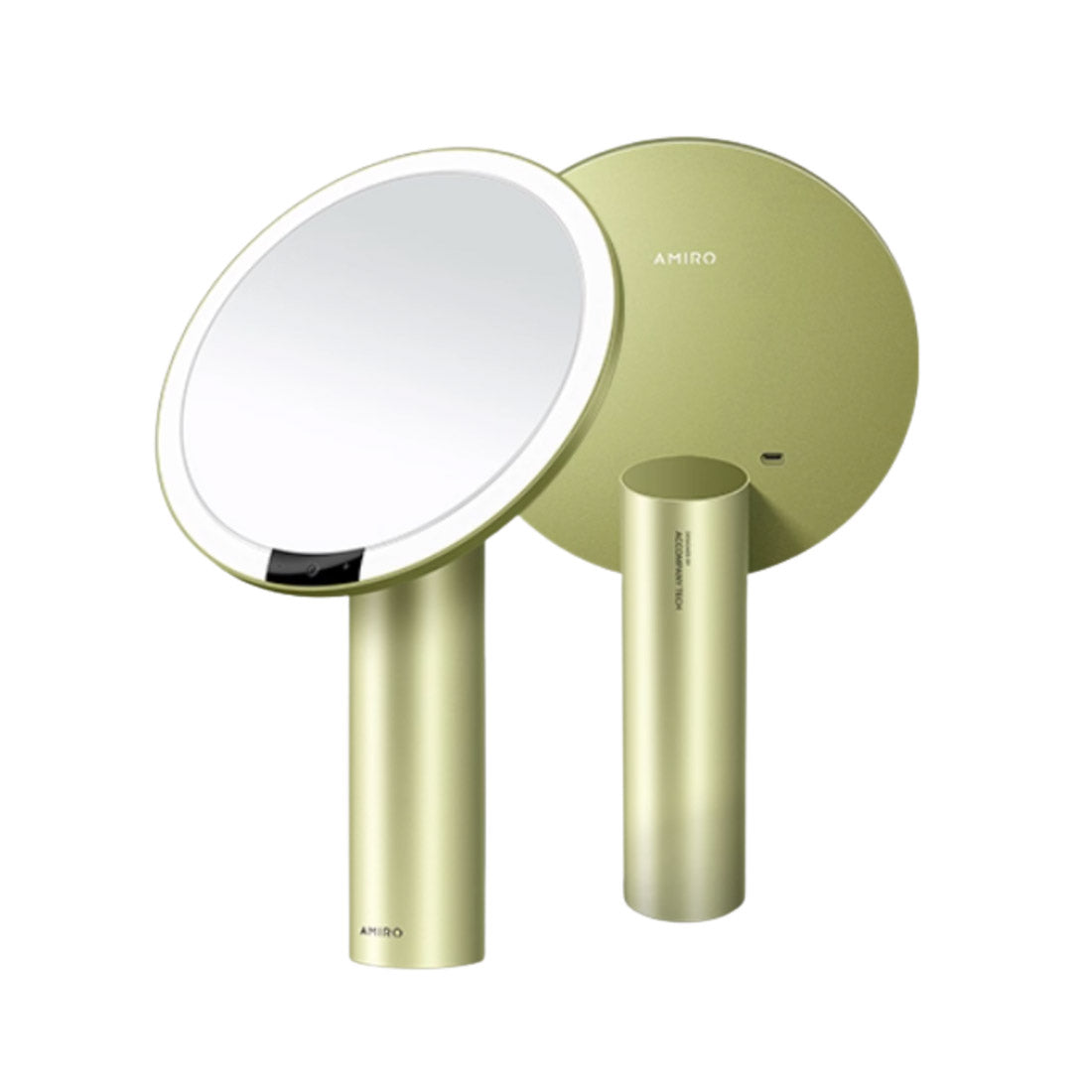 AMIRO Oath O2 LED Auto Illuminate Vanity Mirror (AML09QB, CN) - Green
