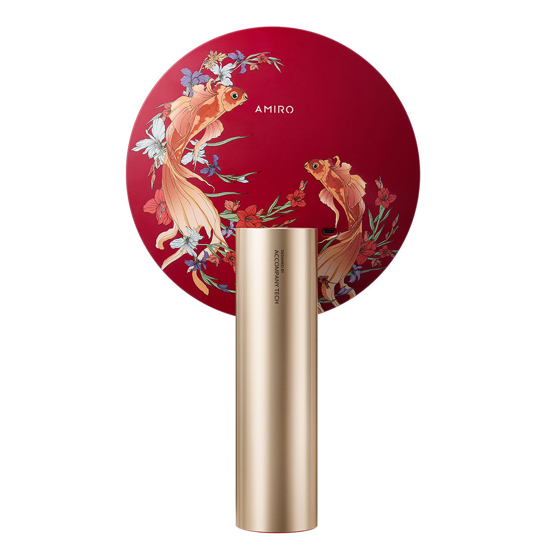 AMIRO Oath O2 LED Auto Illuminate Vanity Mirror Oriental Dynasty Edition (AML009AF, CN) - Red/Gold