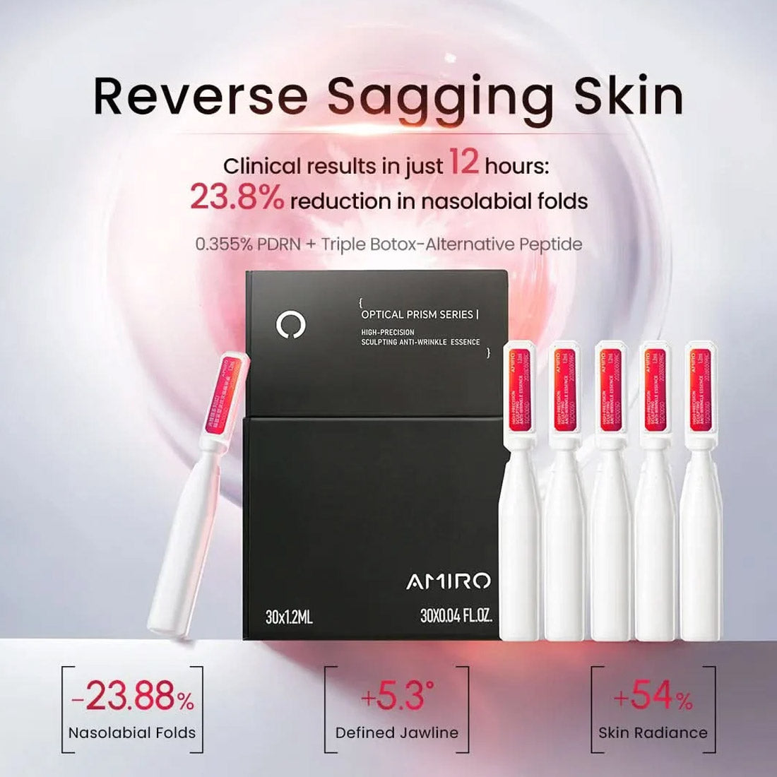 Amiro Optical Prism Series High-Precision Sculpting Anti-Wrinkle Essence