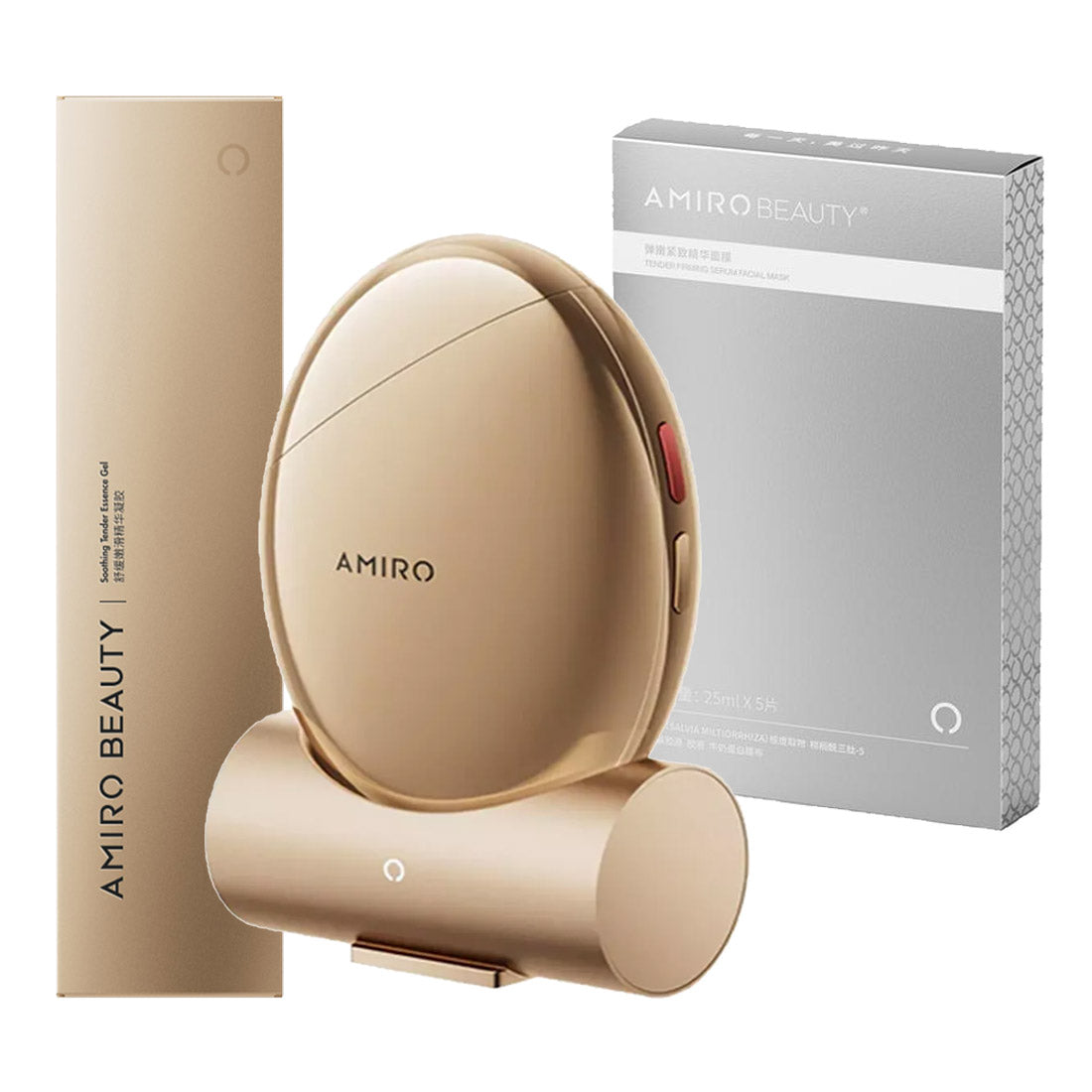 AMIRO S1 Facial RF Skin Tightening Device (Bonus: Mask x 3 and Gel x3)