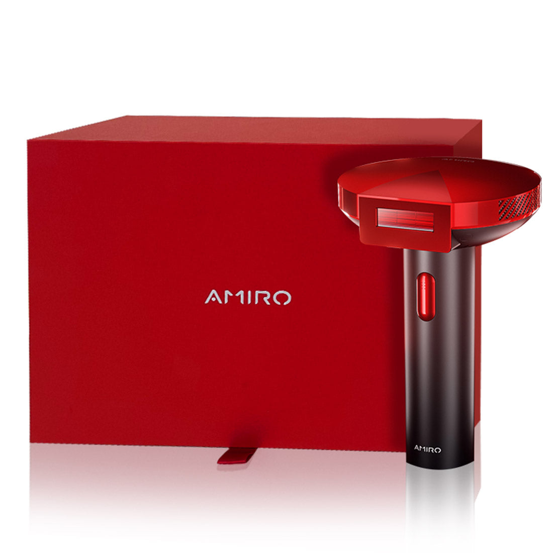 AMIRO A2 IPL Hair Removal Device - Red Black