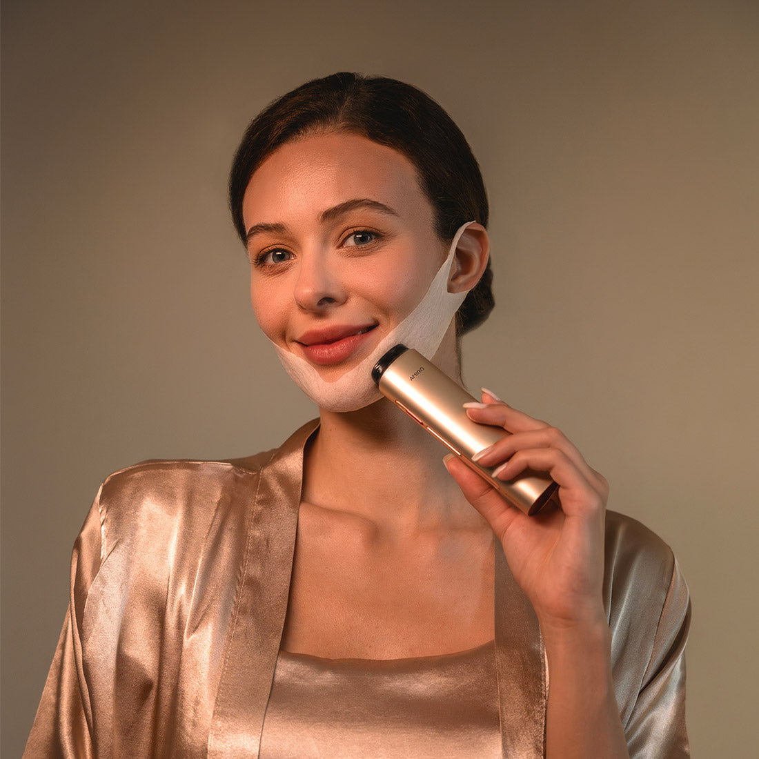 AMIRO R3 Turbo Facial RF Skin Tightening Device - Gold